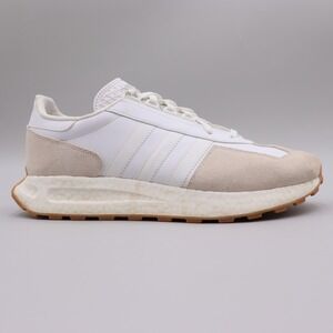 Adidas Originals Retropy E5 Boost Size 13 US White Suede Low Top Sneakers Shoes